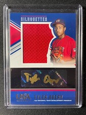 2018 Panini USA Stars & Stripes Tyler Avery Autographed Jersey Black #39/39!!