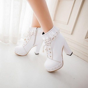 cute lace boots