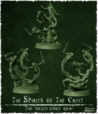 Spirits of the Crypt  - Night haunting Proxy Mourn Death Ghost Chain Wraith Rasp