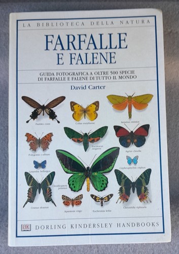 SCHMETTERLINGE UND MOTTEN - DIE BIBLIOTHEK DER NATUR - DORLING KINDERSLEY HANDBOOKS