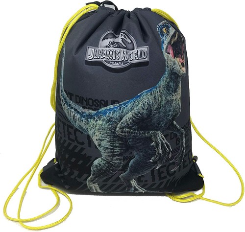 JURASSIC WORLD SACCA ZAINO COULISSE JURASSIC WORLD ZAINETTTO PORTA SCARPE  ZAINO | eBay
