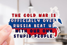Anti Trump anti MAGA political sticker or magnet