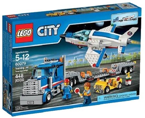 JT LEGO - City - Space Port Training Jet Transporter - 448 Pieces