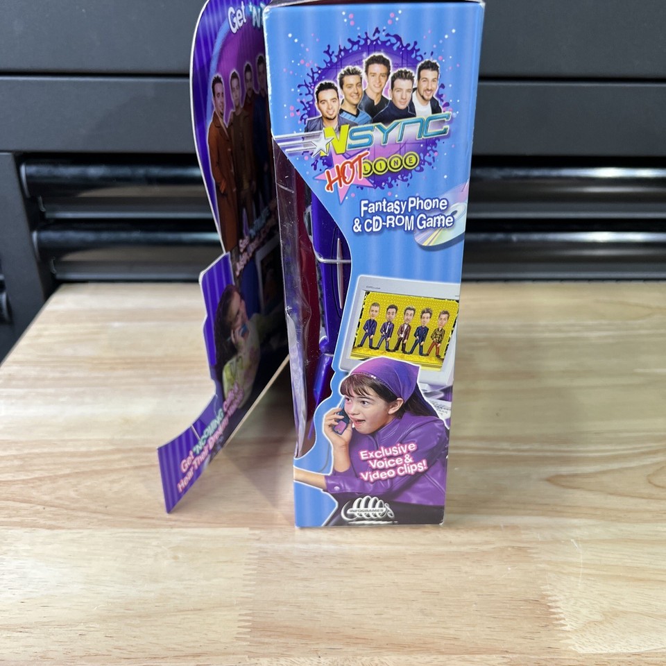 NSYNC Hotline Fantasy Phone and CDROM Game (PC, 2001) 76930997277 eBay