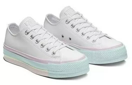 Converse plateforme lilas sale