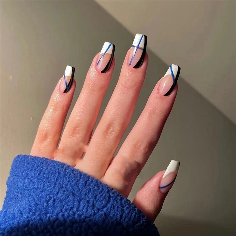 Lines nail art deals