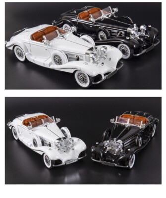 1:24 1936 Mercedes-Benz 500K Special Roadster Vintage Alloy