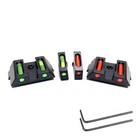 Fiber Optic Front Rear Sight Red Green Fiber Handgun Sights Tactical For Glock