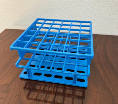 Nalgene Unwire 6 x 6 Array Blue 16mm Test Tube Half-Rack 15mL (set of ...