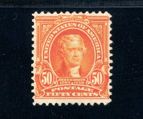 USAstamps Unused VF-XF US 1902 Jefferson Scott 310 OG MVLH SCV $425+