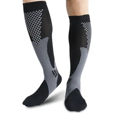 Compression Socks Stockings Mens Womens Knee High Medical 20-30 mmHG L/XL - XXL