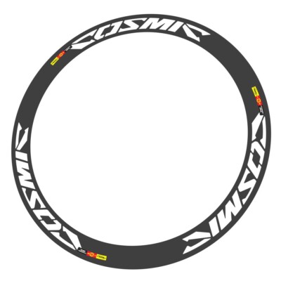 MAVIC COSMIC SL (30mm letter height) DECAL SET FOR TWO WHEEL WHITE