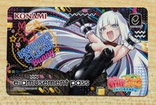 SHIPS FROM USA NEW Konami e-AMUSEMENT PASS Card Mahjong Fight Girl Amusement IC