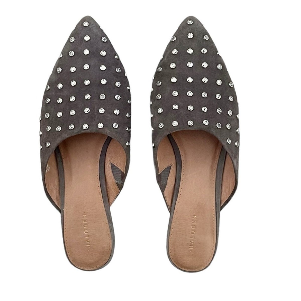 HALOGEN Eva Jeweled Mules