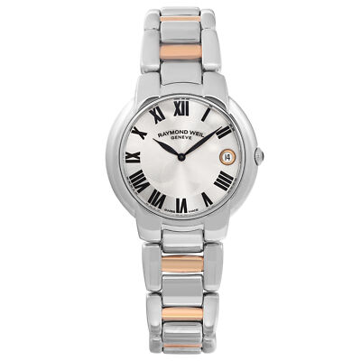 Raymond Weil Jasmine 35mm Steel Silver Dial Quarts Ladies Watch