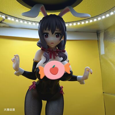 1/4 Anime FREEing KonoSuba Megumin Yunyun Bunny Girl Figure Model Statue Toy Box