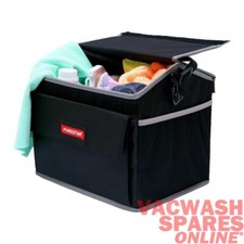 PURESTAR DETAILING STORAGE BAG BOX -CARRY STRAP - BOOT STORAGE BOTTLES & BRUSHES