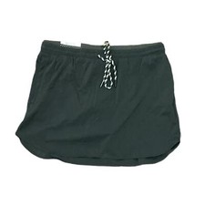 Member's Mark Women's Moisture Wick Inner Short Woven Trek Skort w/Pockets Black
