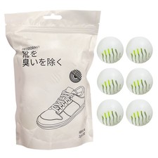 Shoe Smell Balls 12pc Odor Balls Freshener Portable Sneaker Ball Multifunctional