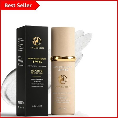 Full Coverage Liquid Foundation for Sensitive Skin - SPF 50 & Moisturizing 30ML