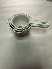 Pioneer Woman Floral Melamine Measuring Cups Set of 3 Kitchen Nesting