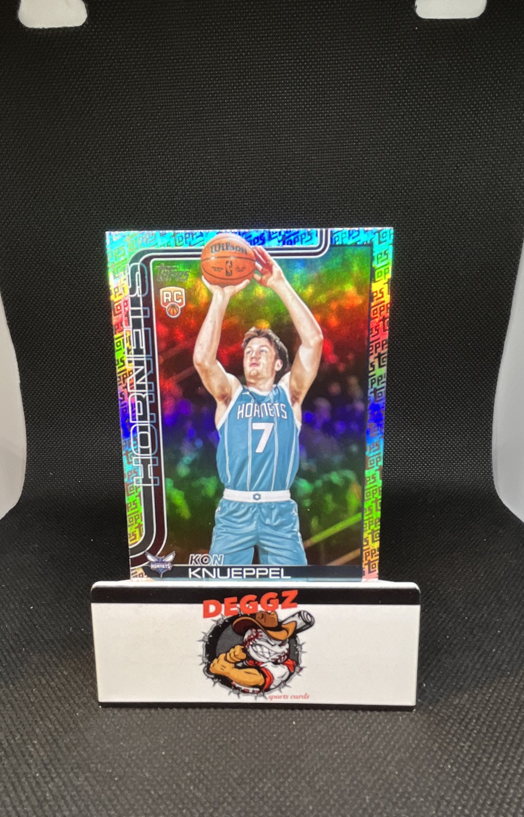2025-26 Topps - Kon Knueppel #204 Topps Foil Pattern (RC) So🔥🔥🔥