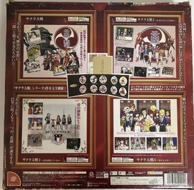 Sakura Taisen Sakura wars Complete Box Sega DC Dreamcast from Japan