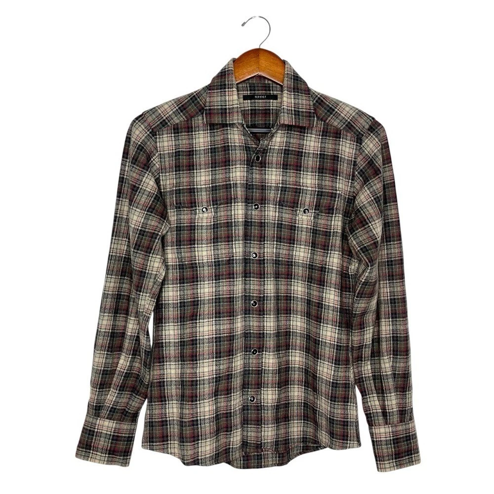Gucci Long Sleeve Brown Shirts for Men for sale | eBay