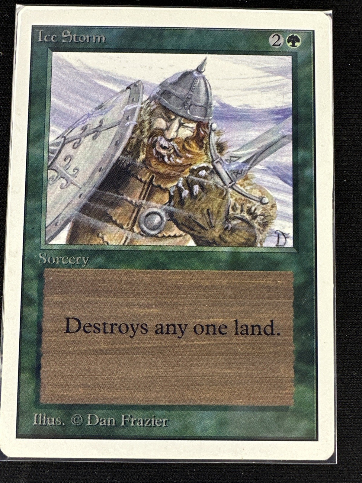 Magic: The Gathering Unlimited Edition Ice Storm LP #202 MTG