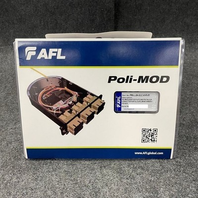 AFL Poli-MOD Patch and Splice Module w Adapter Plate, Pigtails, 24 Fibers