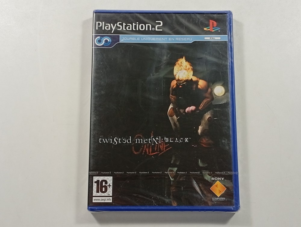 TWISTED METAL BLACK ONLINE SONY PLAYSTATION 2 (PS2) PAL-FR (NEUF - BRAND NEW) - 