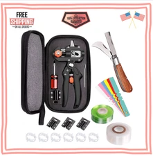 Grafting Tool Kit – Pruner, Replacement Blades, Knife, Tapes, Labels & Clips