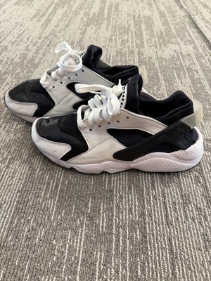 Nike Air Huarache Shoes Mens Size 7 Black White Running Sneakers DD1068-001