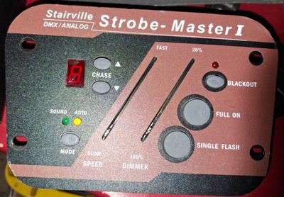 Stairville Strobe Master I Steuergerät für Stroboskope DMX und Analog