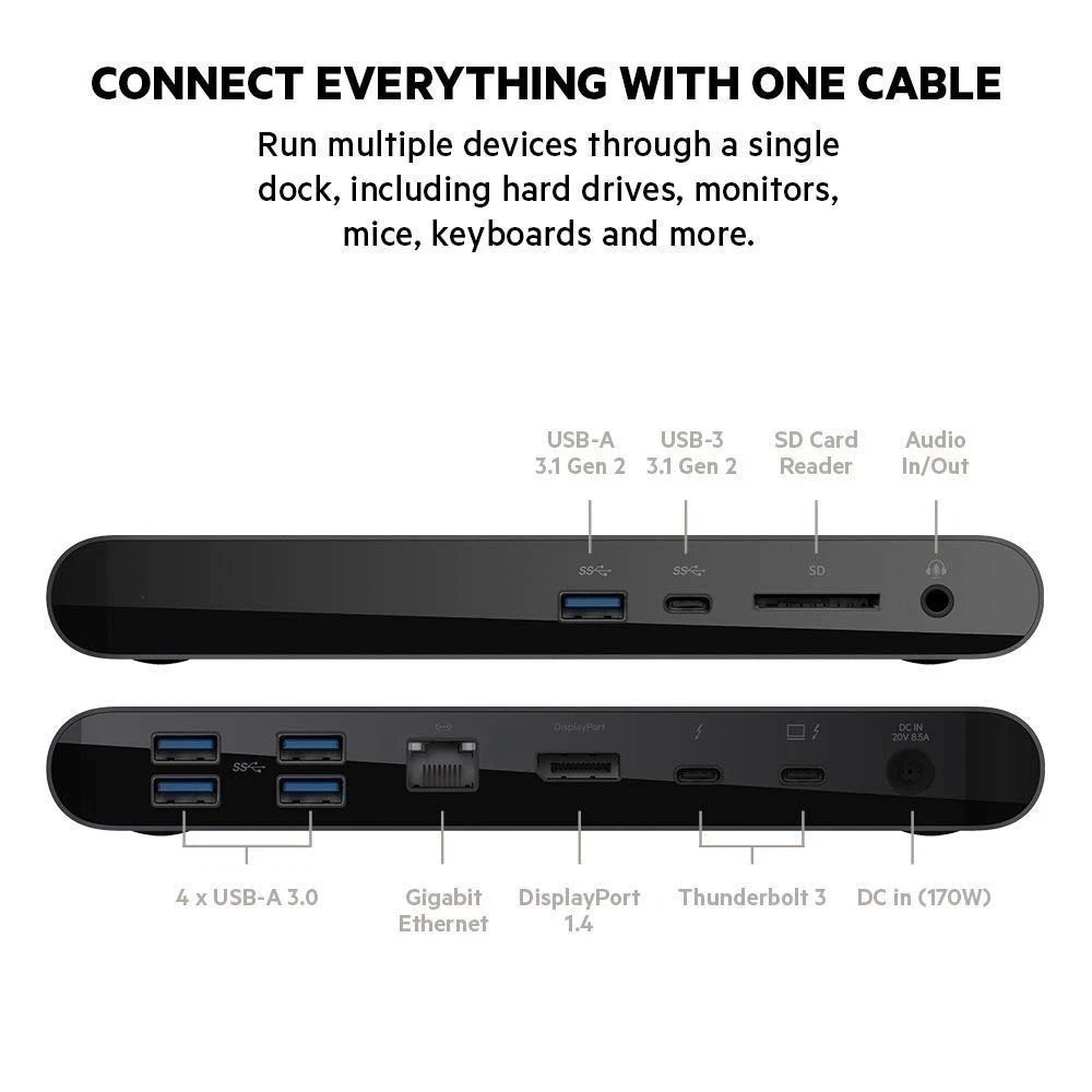Belkin Thunderbolt 3 Dock Pro - Thumbnail 4