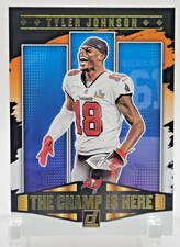 2021 Donruss Champ Is Here Tyler Johnson Tampa Bay Buccaneers #CIH-10