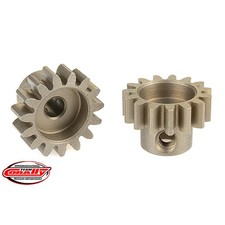 Image of Corally 32 dp Pinion Short Hardened Steel 15 Teeth Shaft Dia. 3.17mm