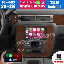 7 Android 13 Carplay Car Radio Stereo Gps Cam For Chevrolet Tahoe 2007-2014 7 Android 13 Carplay Car Radio Stereo Gps Cam For Chevrolet Tahoe 2007-2014