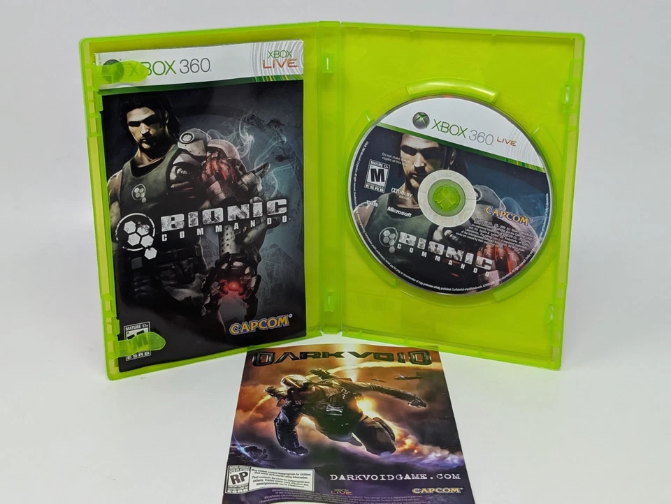 Bionic Commando - Microsoft Xbox 360 - CIB Complete - Image 3 of 3