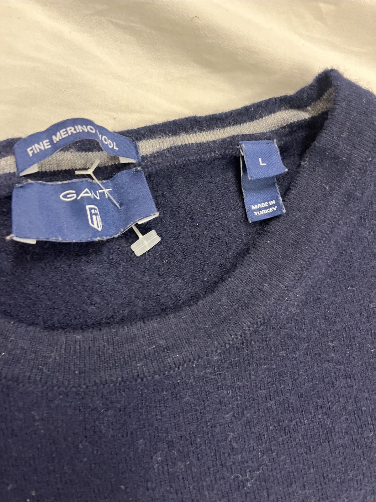 Gant Fine Merino Wool Jumper Men's image 2