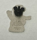 Disney Mickey Snowman Holiday Pin LE 2008 Glitter Enamel Winter Christmas — photo 3