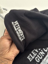Vetements Eleven Inch Gun Club Zip-Up Hoodie