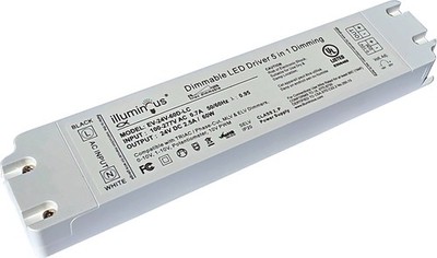  24V 60W Dimmable CV DC LED Driver UL approved