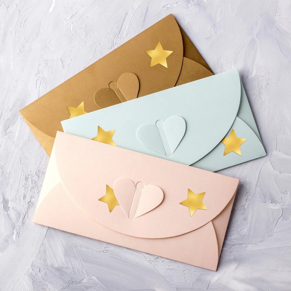 Gold Sterne Aufkleber, 500 St Star Sticker, 25 mm Glitzer Belohnung Sticker - Bild 4 von 4