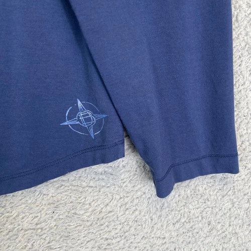 B. Draddy Men’s Golf Lightweight Hoodie Large Blue Pullover Sweatshirt image 8