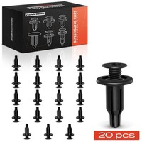 Frankberg 20X NYLON-CLIP Schwarz StoßFÄNger Passend FüR Honda Accord Civic Legen