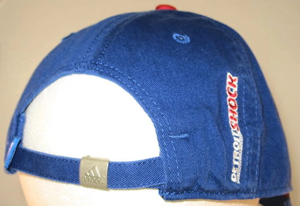 WNBA Detroit Shock Blue Women's Adjustable Slouch Hat By adidas - Image 2 of 3