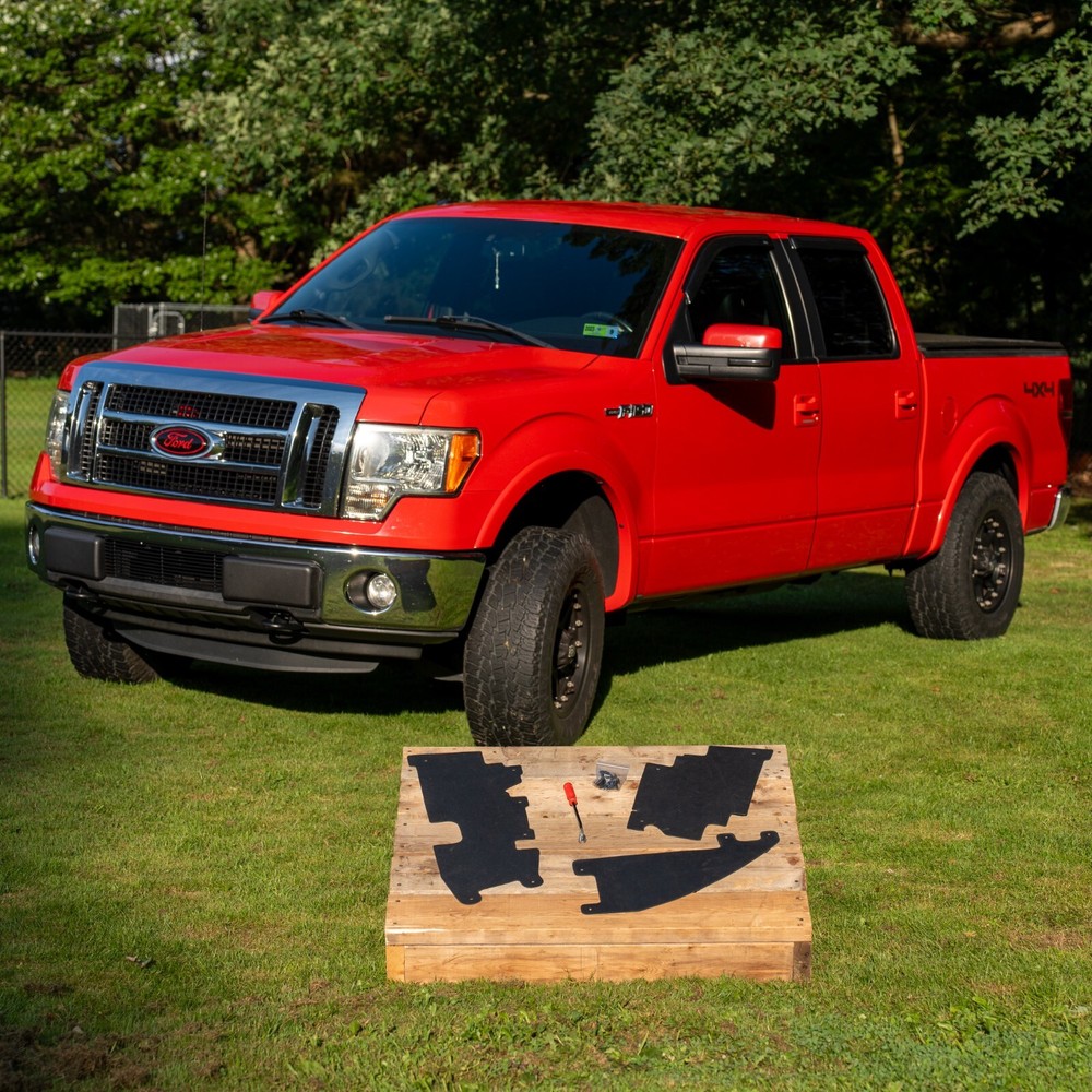 3pc Grille Air Deflector Set for 2009-2014 Ford F-150 & Raptor – Free Shipping