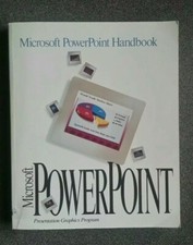 microsoft powerpoint handbook presentation graphic program Paperback 1992