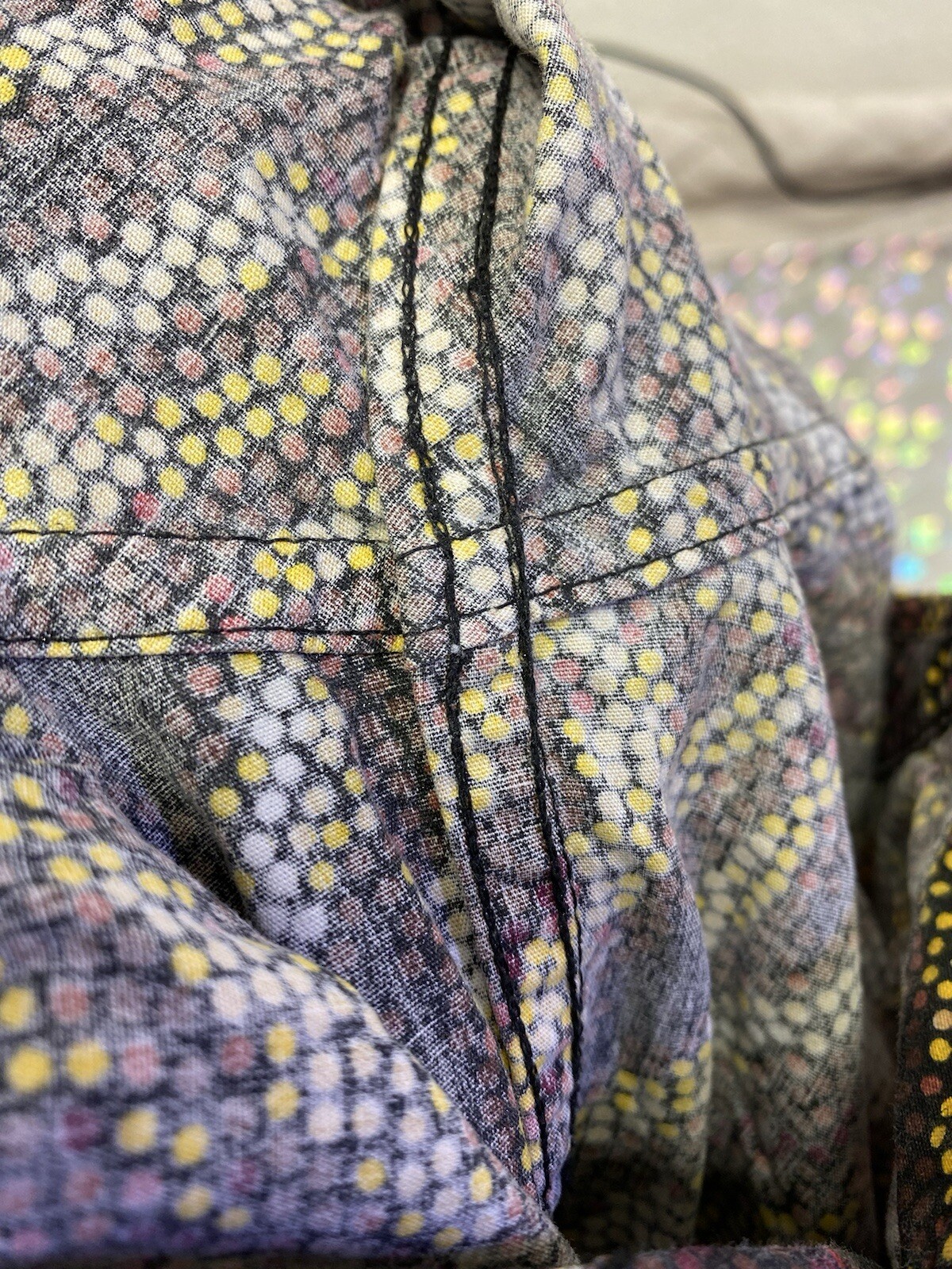 Super Massive Button Down Shirt  Geometric Mens X… - image 12